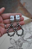 White Buffalo & Navajo Pearls