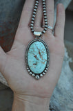 Natural Evans Turquoise Pendant