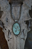 Natural Evans Turquoise Pendant