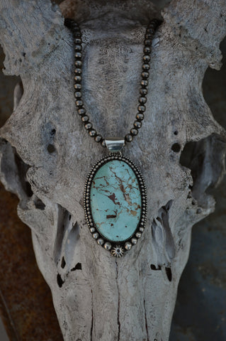 Natural Evans Turquoise Pendant