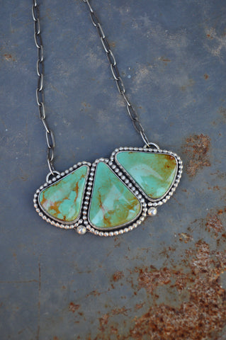 Three Stone Necklace