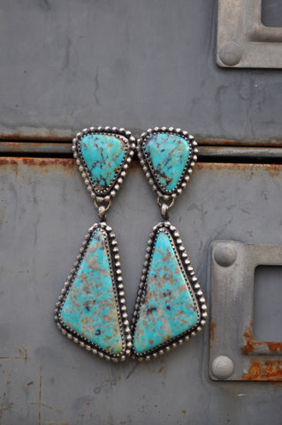 Tyron Turquoise Earrings